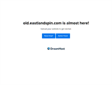 Tablet Screenshot of old.eastlandspin.com